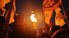 إيقاد شعلة الانطلاقة الــ54 لحركة "فتح" والثورة الفلسطينية