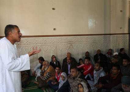 أول خطبة جمعة بلغة الصم والبكم في مصر