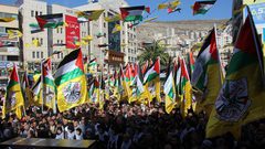 مهرجان مركزي في نابلس إحياءً لذكرى انطلاقة الثورة الفلسطينية