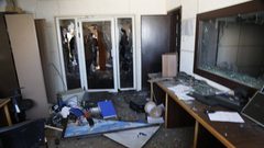 مركز اعلام النجاح:الاعتداء على تلفزيون فلسطين عمل اجرامي