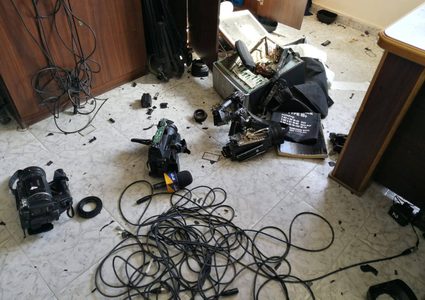 نقابة الصحفيين تحمل حماس مسؤولية الاعتداء على تلفزيون فلسطين