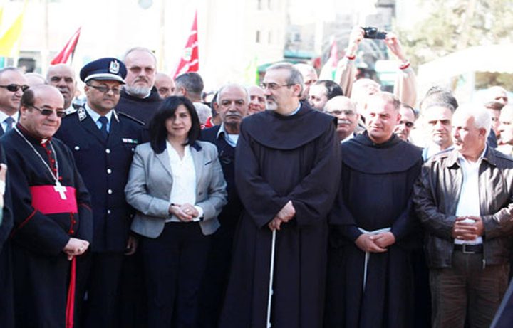 وصول حارس الأراضي المقدسة إلى بيت لحم