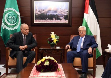 الرئيس يستقبل أبو الغيط ويطلعه على آخر التطورات