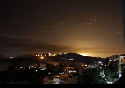 طيران الاحتلال يقصف شمال بيت لاهيا