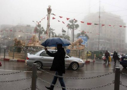 طقس فلسطين غدا الثلاثاء وتطورات المنخفض الجوي