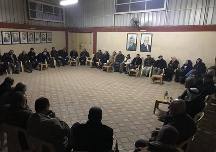 حلس يجتمع مع قيادة حركة فتح في غزة