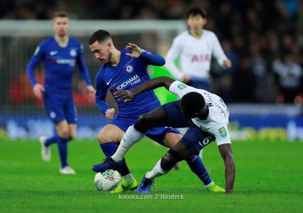 توتنهام يحسم ذهاب نصف النهائي أمام تشيلسي