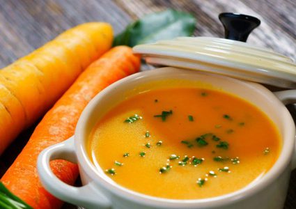 شوربة الجزر الشتوية