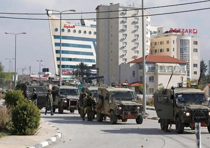 الاحتلال يقتحم عدة أحياء في رام الله والبيرة