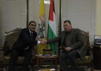 الوفد الأمني المصري يجتمع مع القيادي بفتح أحمد حلس في غزة