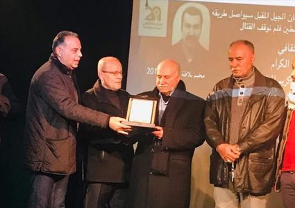 أبو بكر يُكرم الأسير المحرر أبو حاشية ويزور عددا من الأسرى