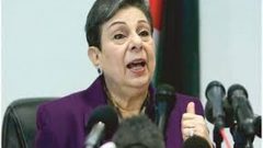 عشراوي: افتتاح الاحتلال (شارع الأبرتهايد) عنصرية وكراهية