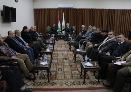 الوفد الامني المصري يلتقي الفصائل في غزة