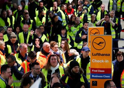 إلغاء أكثر من 600 رحلة في مطارات ألمانية