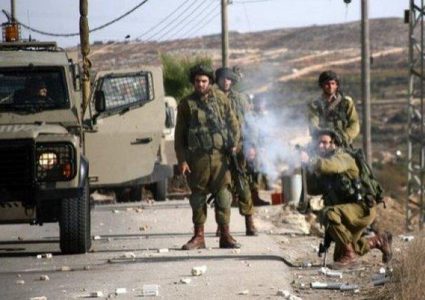 إصابات بالاختناق في مواجهات مع الاحتلال في تقوع