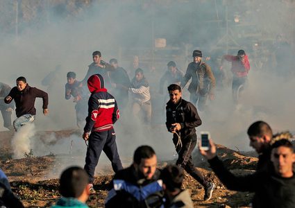 خُمس مصابي مسيرات العودة أطفال