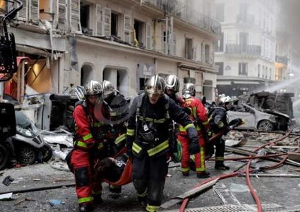 جهاز الاطفاء في باريس: 12 جريحا في انفجار باريس