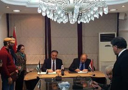 تعاون مشترك بين الإعلام الرسمي الفلسطيني ونظيره السوري