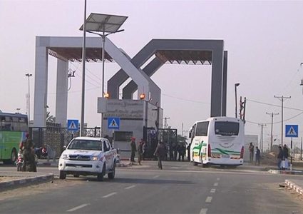 فتح معبر رفح باتجاه واحد