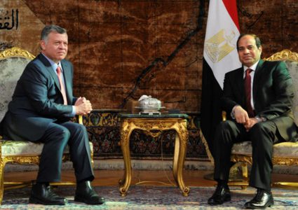 مصر والأردن تؤكدان ضرورة تكثيف الجهود للتوصل لسلام