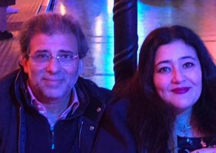 زوجة خالد يوسف ترد على زواجه من ياسمين الخطيب