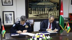 الشرطة والأمن العام الاردني يوقعان مذكرة تفاهم وتعاون
