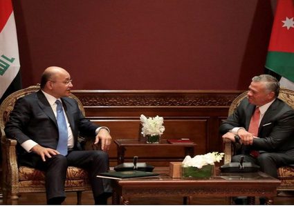ملك الأردن يصل الى بغداد في زيارة هي الأولى منذ 10 سنوات