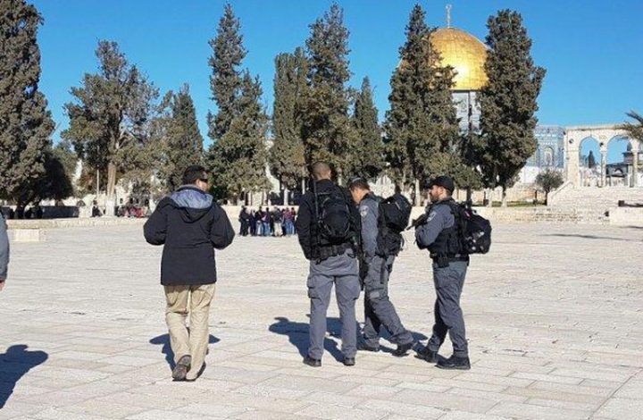 الاحتلال يبعد أربعةً من حراس المسجد الأقصى عن مكان عملهم