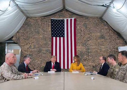 45 دقيقة في العراق "غيرت رأي ترامب" بشأن الانسحاب من سوريا