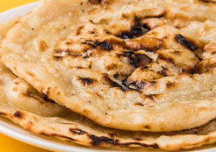 طريقة عمل خبز النان الهندي بالزبدة