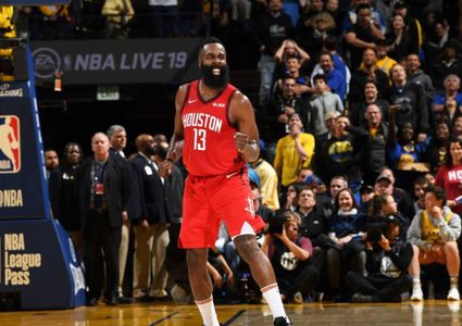 رغم الخسارة.. رقم مذهل لجيمس هاردن