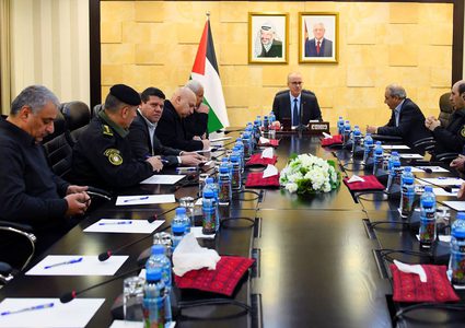 الحمد الله يترأس اجتماع قادة المؤسسة الأمنية