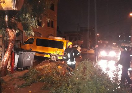 الدفاع المدني يتعامل مع 123 حادثا في مختلف المحافظات