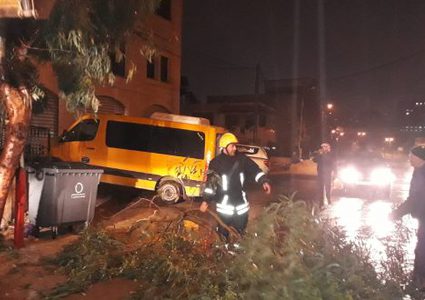 انحسار المنخفض وتحذير من خطر التزحلق