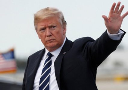 ترامب :" لن نسمح لايران باطلاق صواريخ للفضاء مجددا