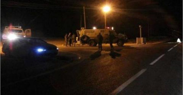 الاحتلال ينصب حاجزا عسكريا على مدخل بيت فجار جنوب بيت لحم