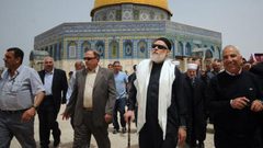 المفتي حسين والمحافظ غيث يؤكدان أهمية زيارة القدس