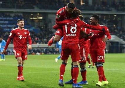 بايرن ميونيخ يبدأ الإياب بفوز ثمين على هوفنهايم
