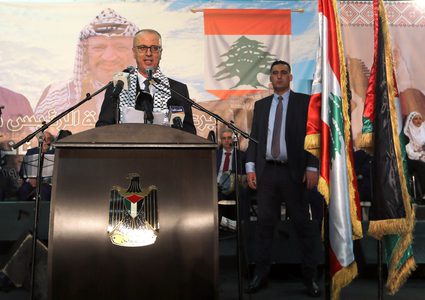 الحمدالله يشارك بالعرس الفلسطيني اللبناني الجماعي