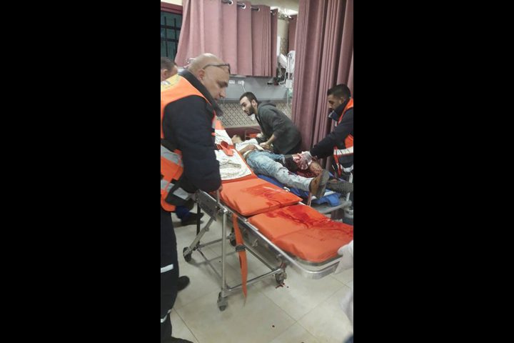 اصابة خلال اقتحام الاحتلال المنطقة الشرقية من مدينة نابلس