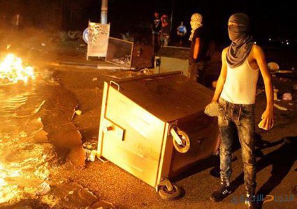 مواجهات مع قوات الاحتلال في بلدة الخضر جنوب بيت لحم