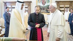 الإمارات تستعد لزيارة البابا وشيخ الأزهر