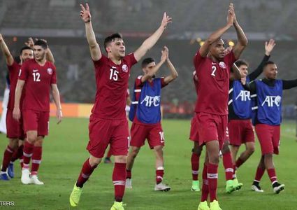 قطر تفوز على العراق بقدم عراقية سورية