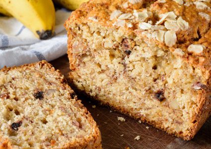 كيكة الشوفان بالقرفة