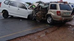 حادث سير على طريق وادي النار يخلف 7 اصابات