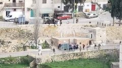 قوات الاحتلال تعتدي على مشاركين في مسار ببيت لحم