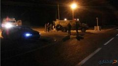 الاحتلال ينصب حاجزا عسكريا على مدخل واد رحال جنوب بيت لحم