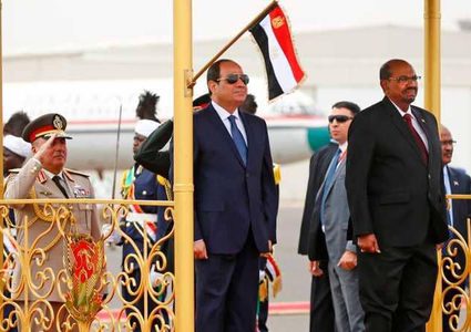 الأحد.. البشير يلتقي السيسي في القاهرة