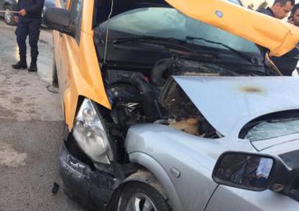 4 اصابات في حادث سير غرب طوباس