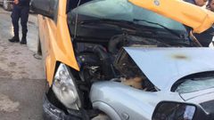 4 اصابات في حادث سير غرب طوباس